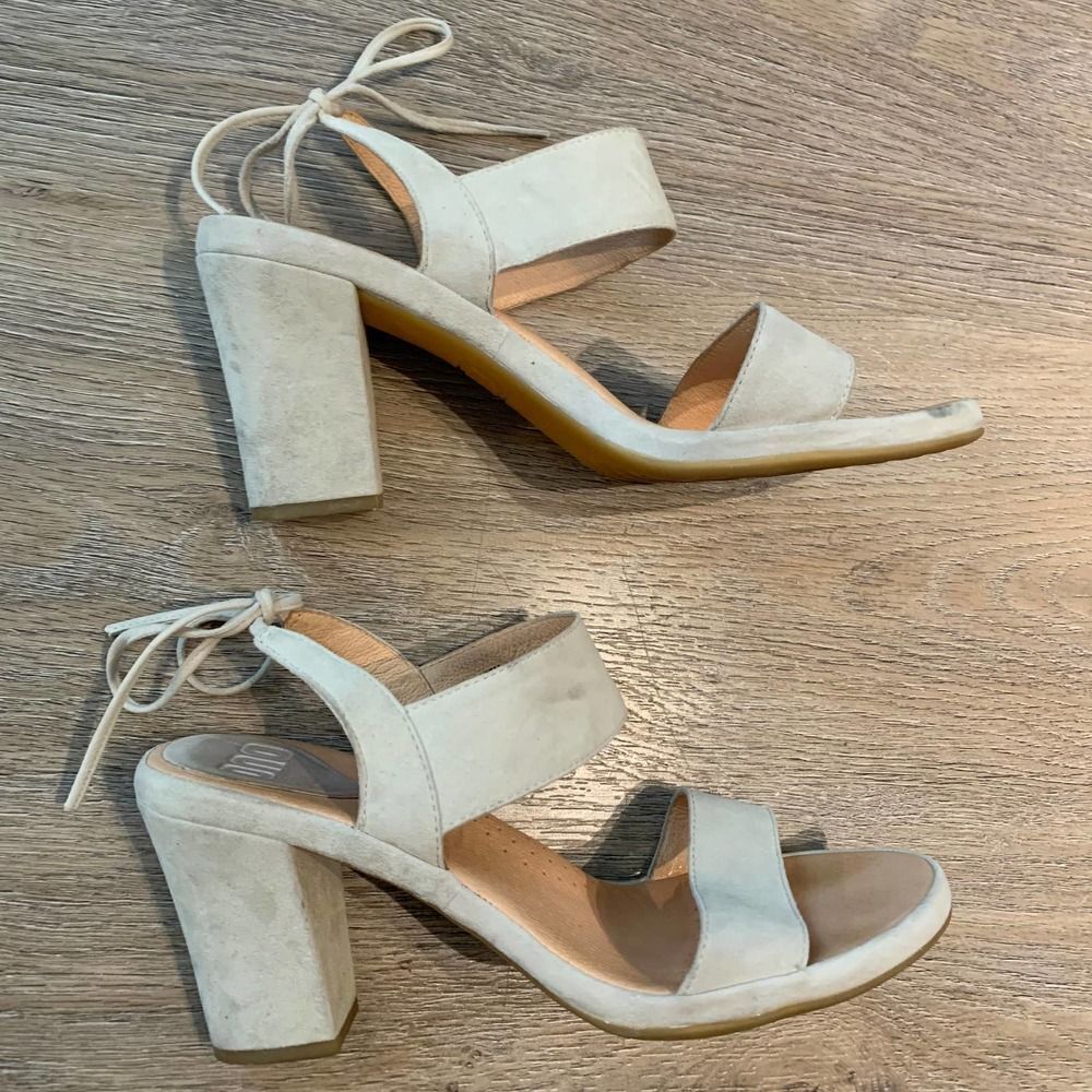 ONO ebba  sandals genuine leather gray sz 10 m womens